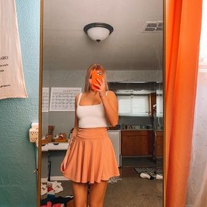 Pink skirt